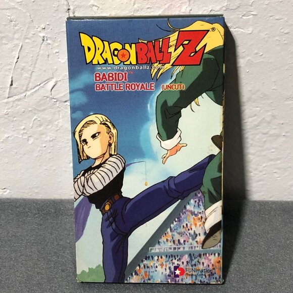 Dragon Ball Z Babidi Saga Uncut 4 VHS Tape Complete Set Anime Funimation 2001 - Picture 5 of 12